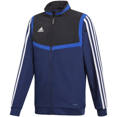 Bluza dla dzieci adidas Tiro 19 Presentation Jacket JUNIOR granatowa DT5269