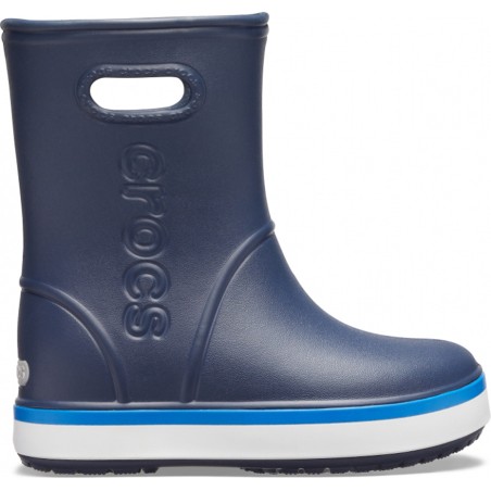 Kalosze dla dzieci Crocs Crocband Rain Boot Kids granatowe 205827 4KB
