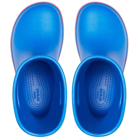 Kalosze dla dzieci Crocs Crocband Rain Boot Kids niebieskie 205827 4KD
