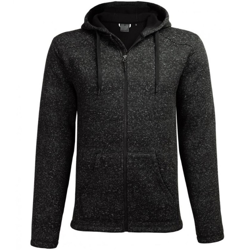 Bluza męska Outhorn HOZ18 SWM604 czarny melanż